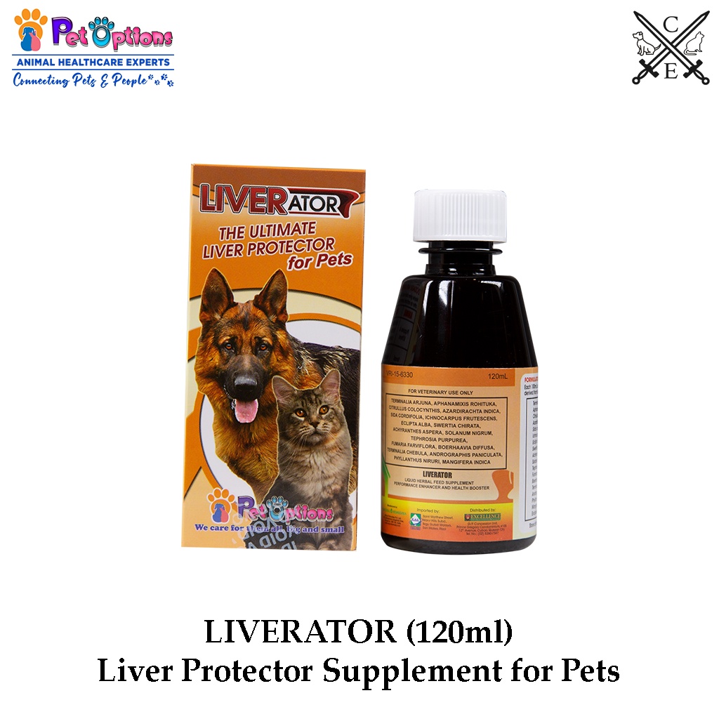 Liverator Liver Supplement for Dogs and Cats (120ml) Shopee Philippines