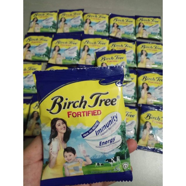 Birch Tree Fortified Milk 33g x 8 sachets Shopee Philippines