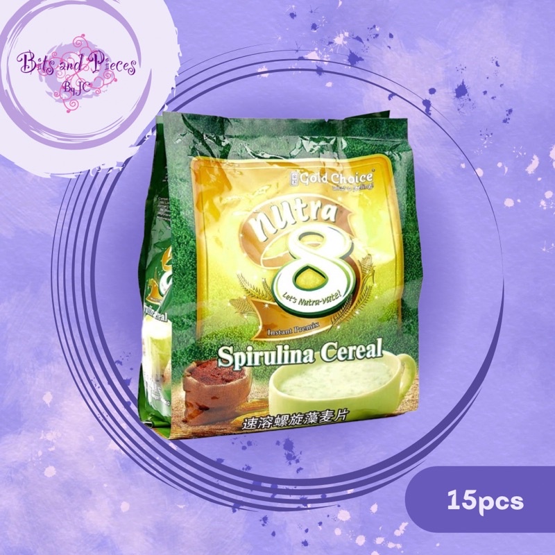 Gold Choice Nutra 8 Spirulina Cereal 15’s | Shopee Philippines