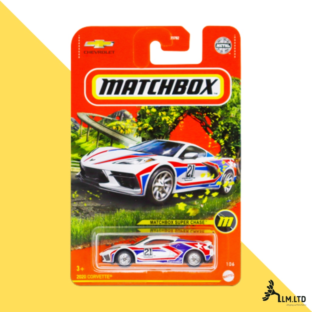Matchbox Basic Diecast Matchbox Super Chase 2020 Corvette Shopee
