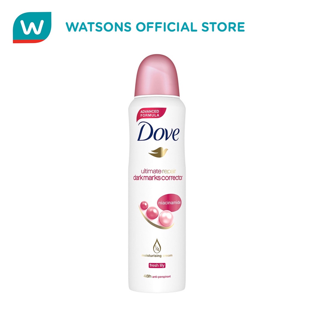 Dove Deodorant Spray Ultimate Repair Dark Marks Corrector Fresh Lily