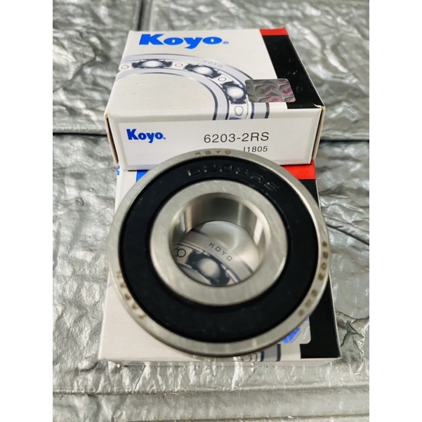 6203 KOYO BEARING WITH RUBBER SEAL | Shopee Philippines