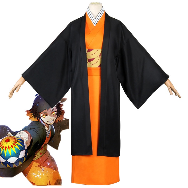 `Anime Demon Slayer Susamaru Cosplay Costume Susamaru Kimono Outfit ...