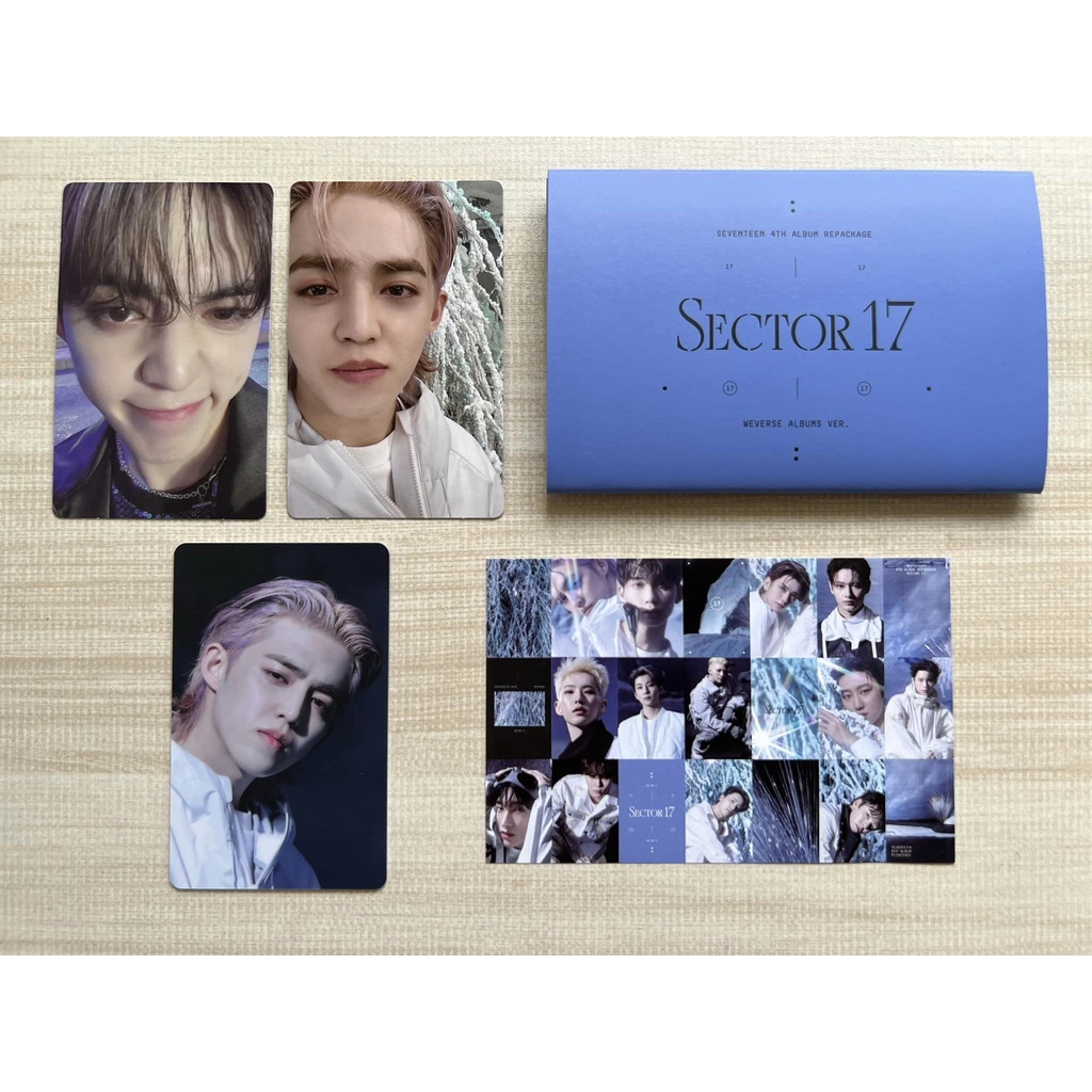 SEVENTEEN 4th Album Repackage Sector 17 Weverse Version Ver