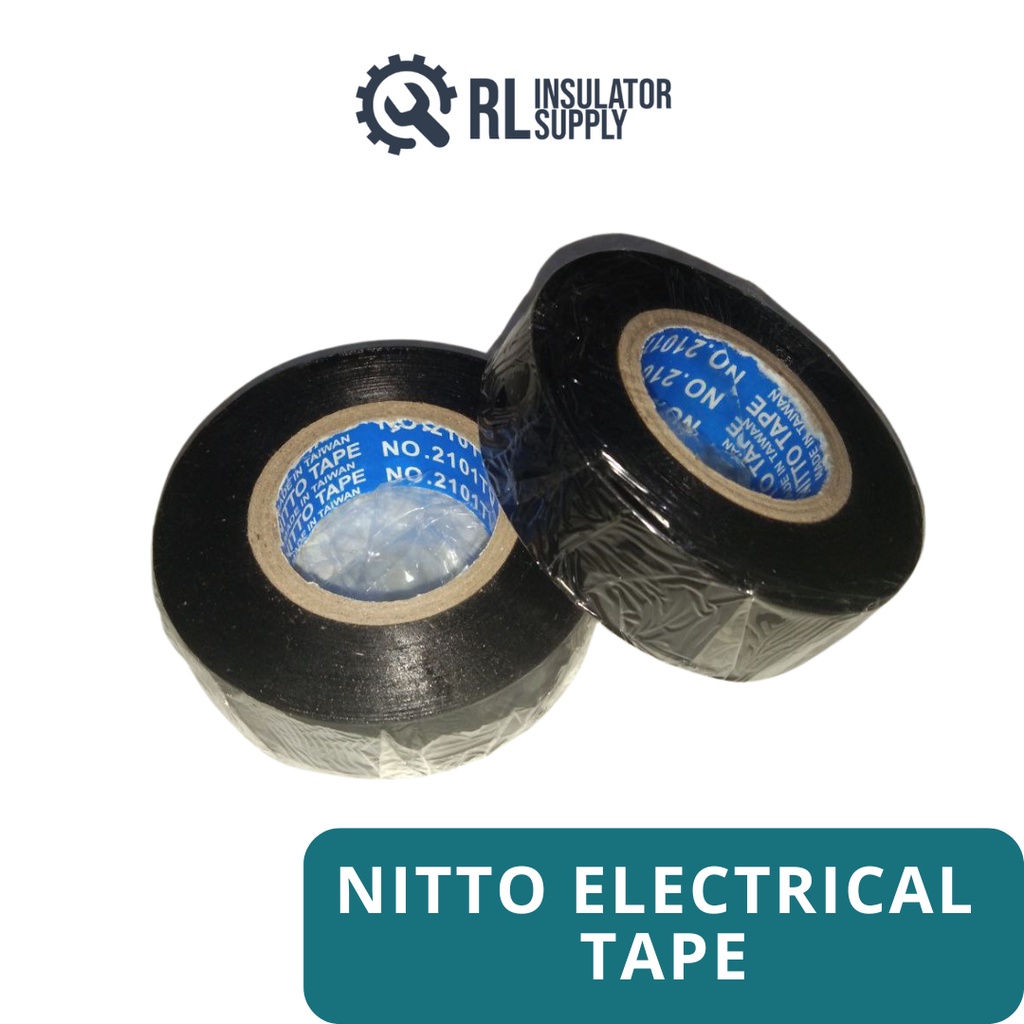 Nitto Electrical Tape (High Quality) (Size 0.1mm X 19MM X 25M) Shopee Philippines
