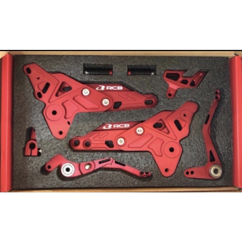 RCB FOOTREST REARSET/ SHIFTER S3 for RAIDER 150 ( Carb type and FI ...