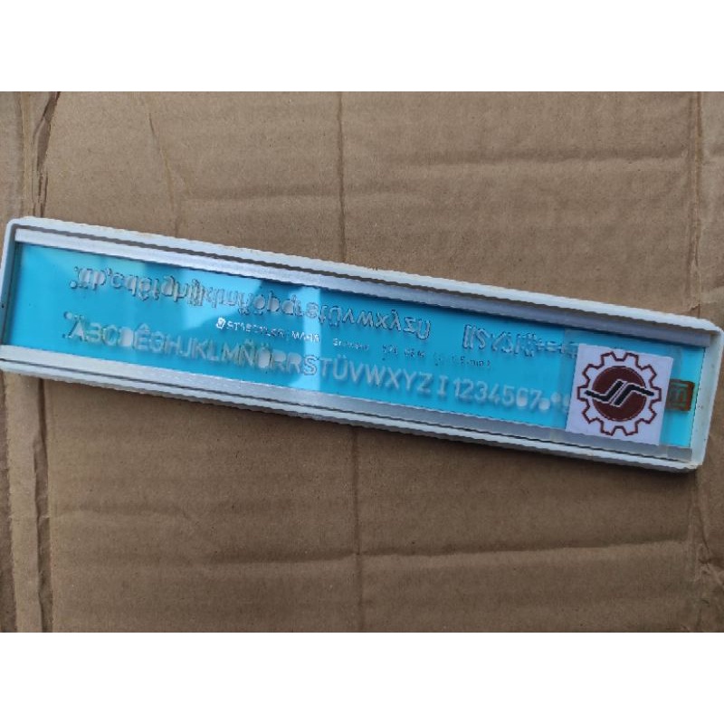 Letter Ruler, Letter Screen Printing, Staedtler Letter mall | Shopee ...