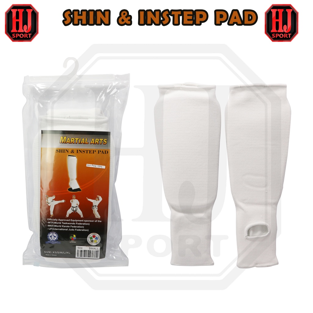 Shin Pad & Instep Pad Martial Arts Karate Taekwondo / Judo Shin Guard