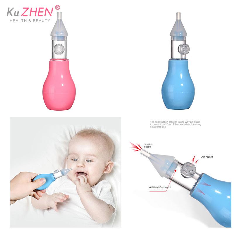 Neonatal Infant Silicone Nasal Aspirator Pump Type Cold Nasal Mucus ...