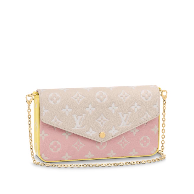 100% authentic] Louis Vuitton POCHETTE FÉLICIE Chain Bag