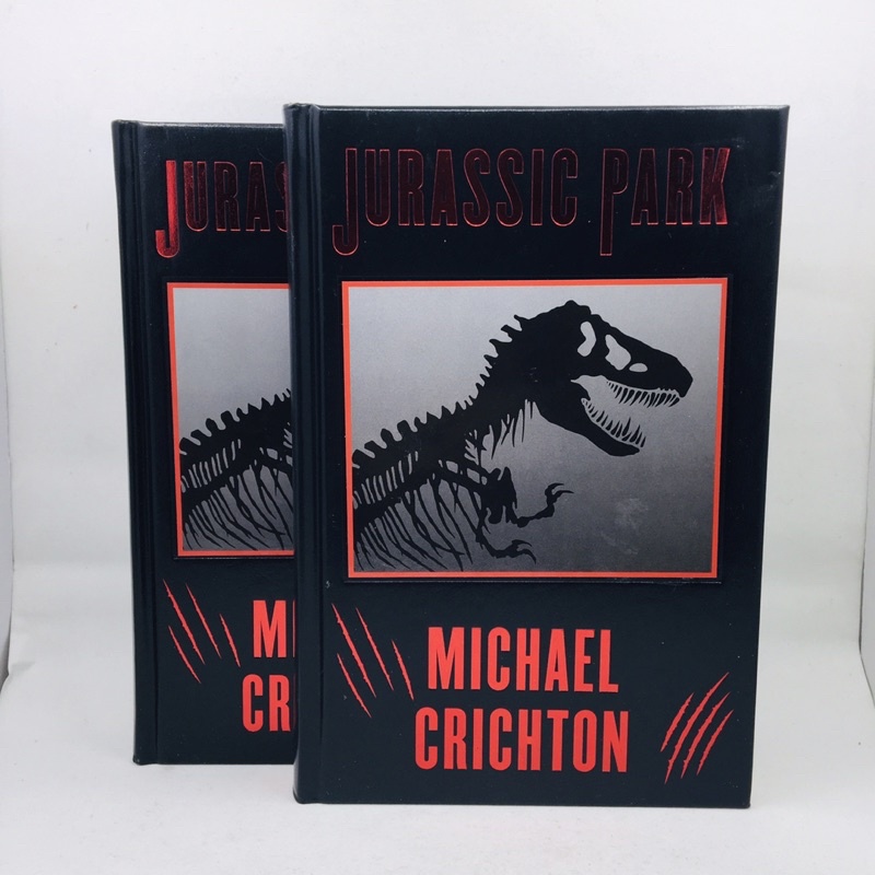 Hardback • Jurassic Park By Michael Crichton Library Binding Shopee Philippines