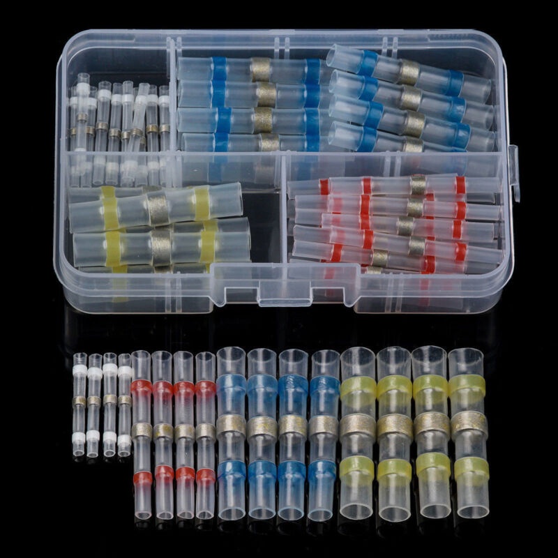 200 Solder Connectors Shrink Connectors Shock Connectors Squeeze ...