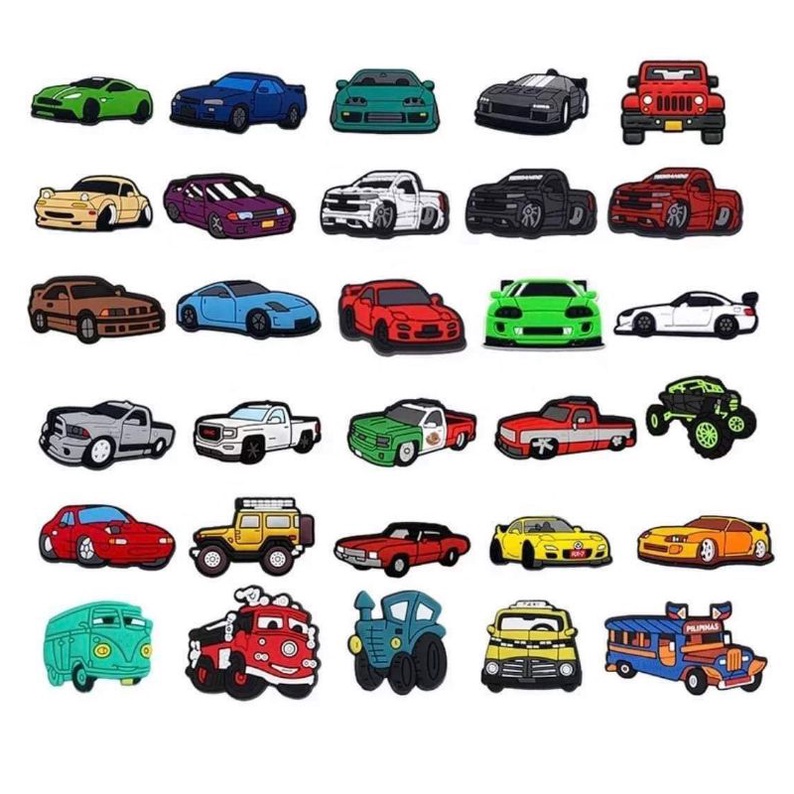 Cars jibbitz for crocs Shopee Philippines