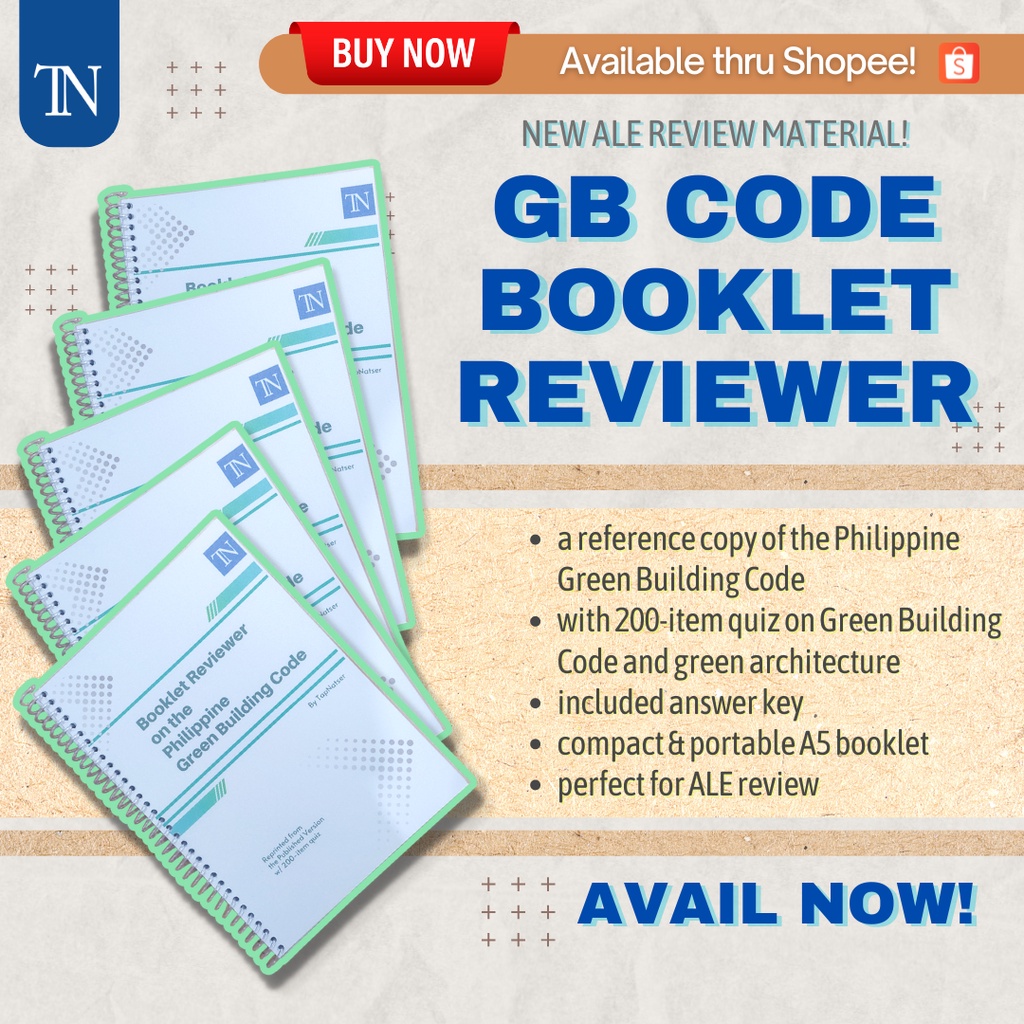 Booklet Review on the Philippine Green Building Code by Tap Natser