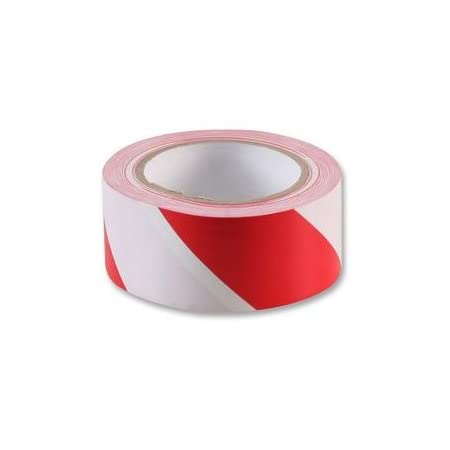 Red White Floor Marking Warning Tape Shopee Philippines