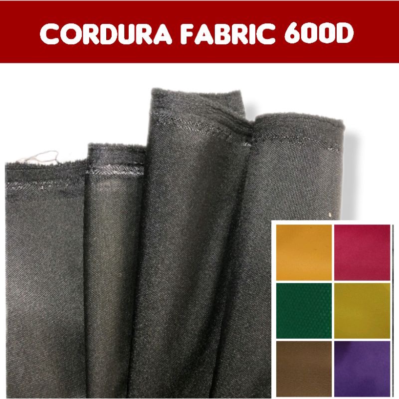 Cordura Fabric 600d (Sold Per Yard) Non Coating Good Quality | Shopee ...