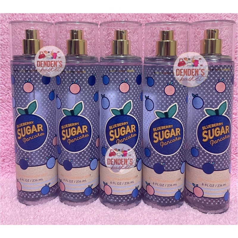 Bath and Body Works BLUEBERRY SUGAR PANCAKES Fine Fragrance Mist 236 ml