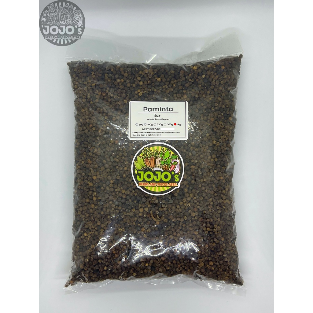 Pure Paminta Buo (Whole Black Pepper) | Shopee Philippines