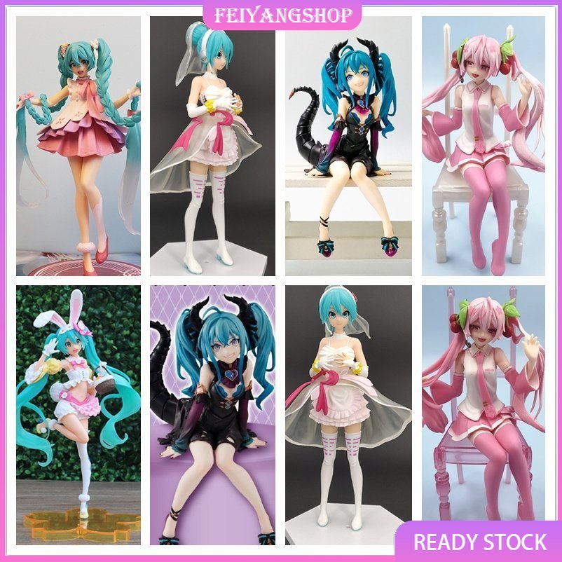 Hatsune Miku Doll Virtual Singer Action Ornament Decoration Toy ...