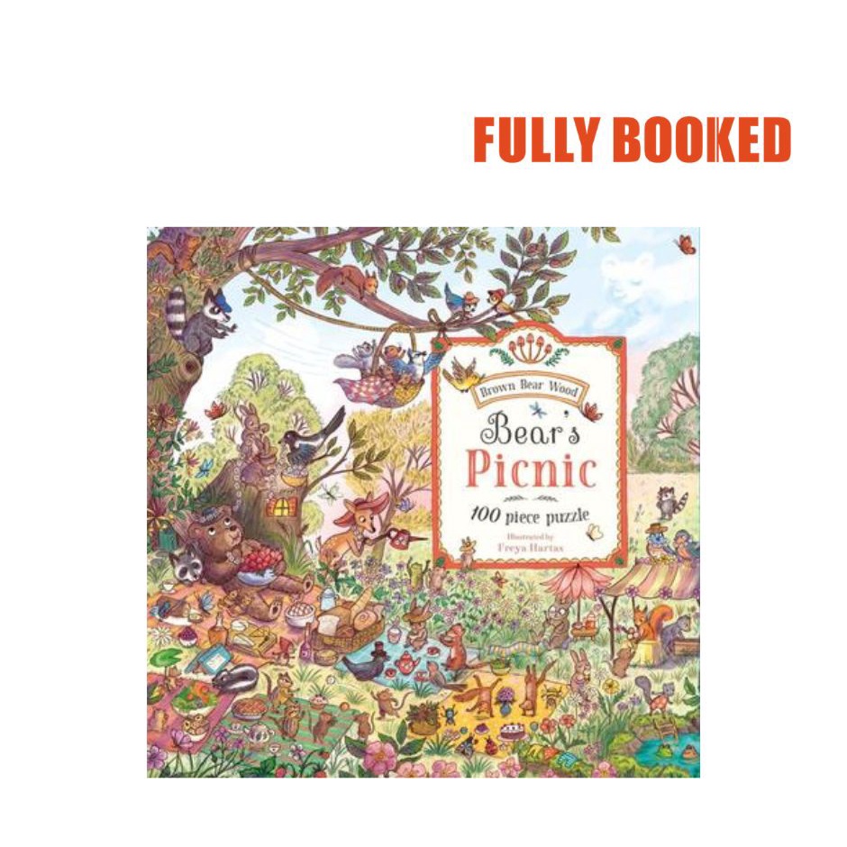 Magic Cat – Puzzle 100 Pezzi Bear's Picnic Jigsaw – Per Bambini, Con Poster E 20 Oggetti Da Cercare