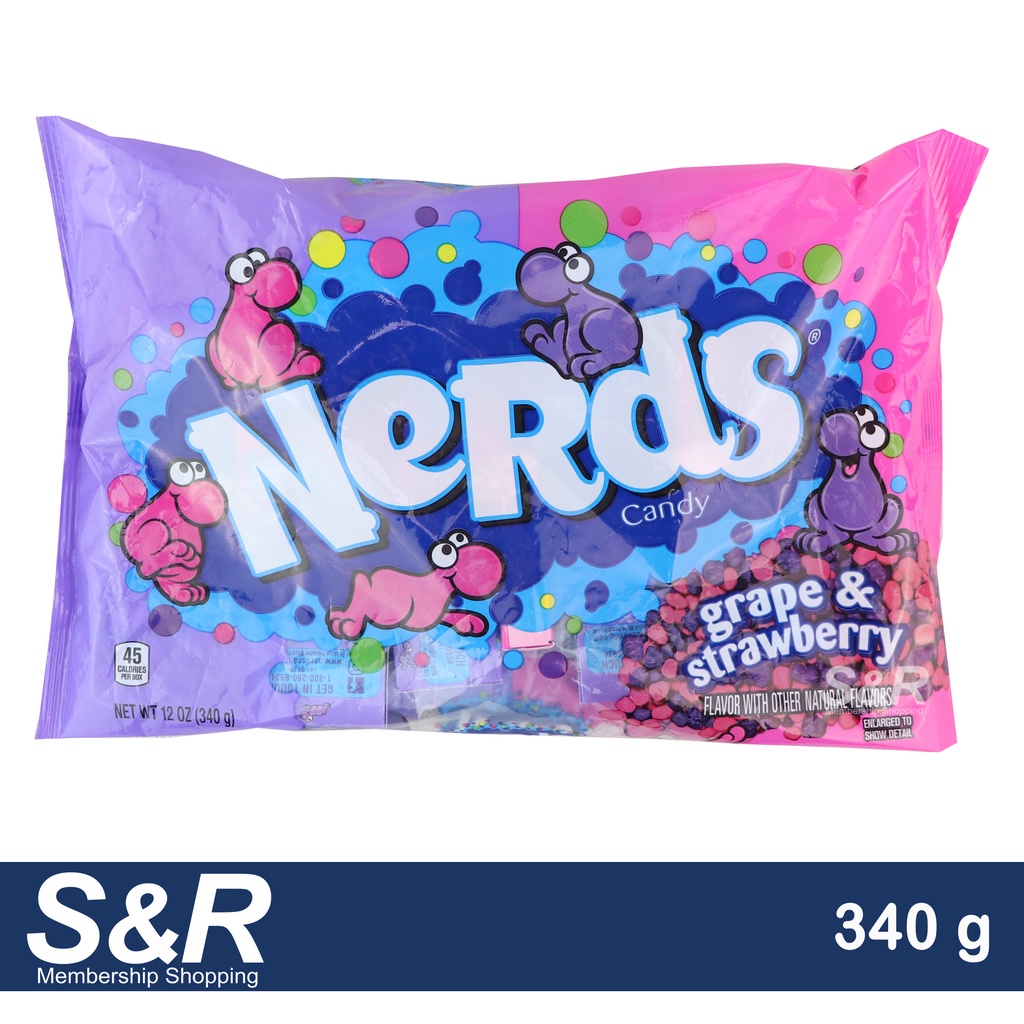 Nerds® Grape and Strawberry 5 oz. Box - 12/Case