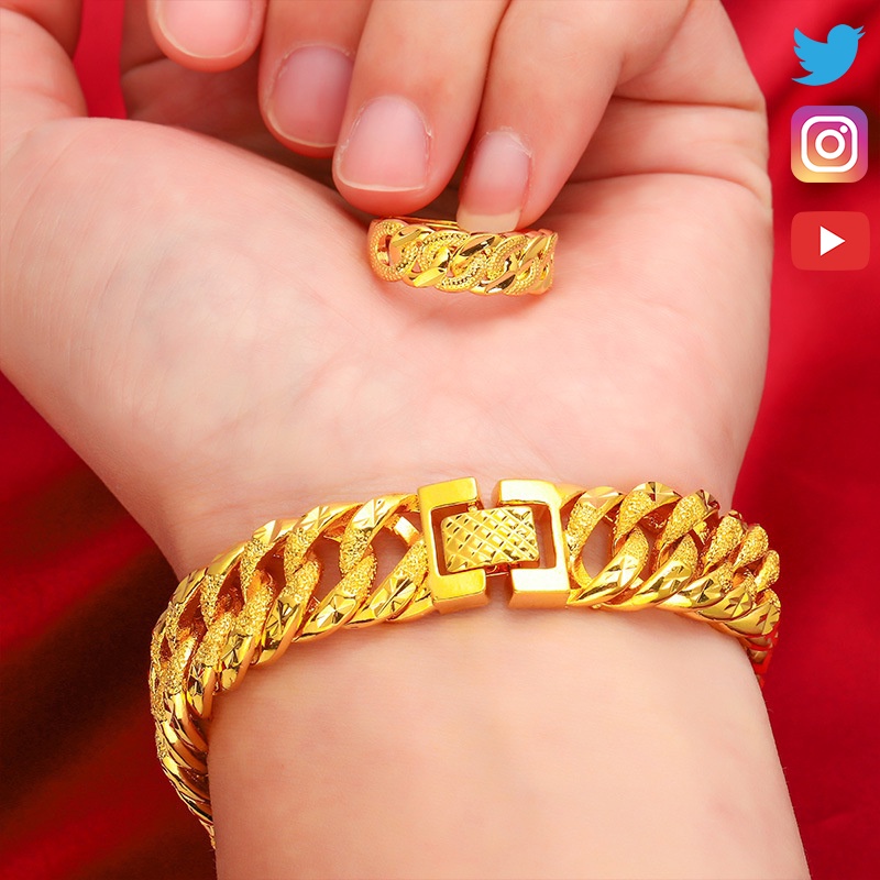 Korean deals gold bracelet