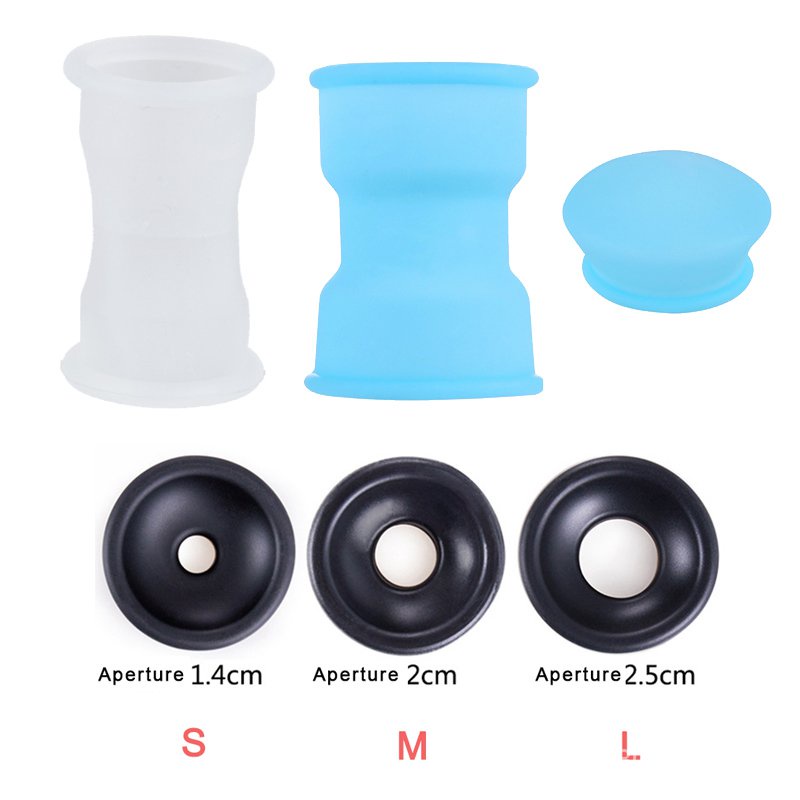 Accessories Penis Pump Sealed Sleeve Silicone Glans Protector Cover  Replacement for Dick Extender Bi