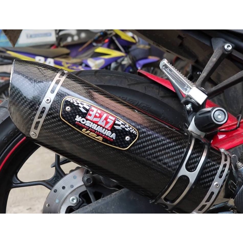 Yoshimura R77 Carbon Exhaust Racing For Yamaha R15 Vva R15 V2 R15 V3