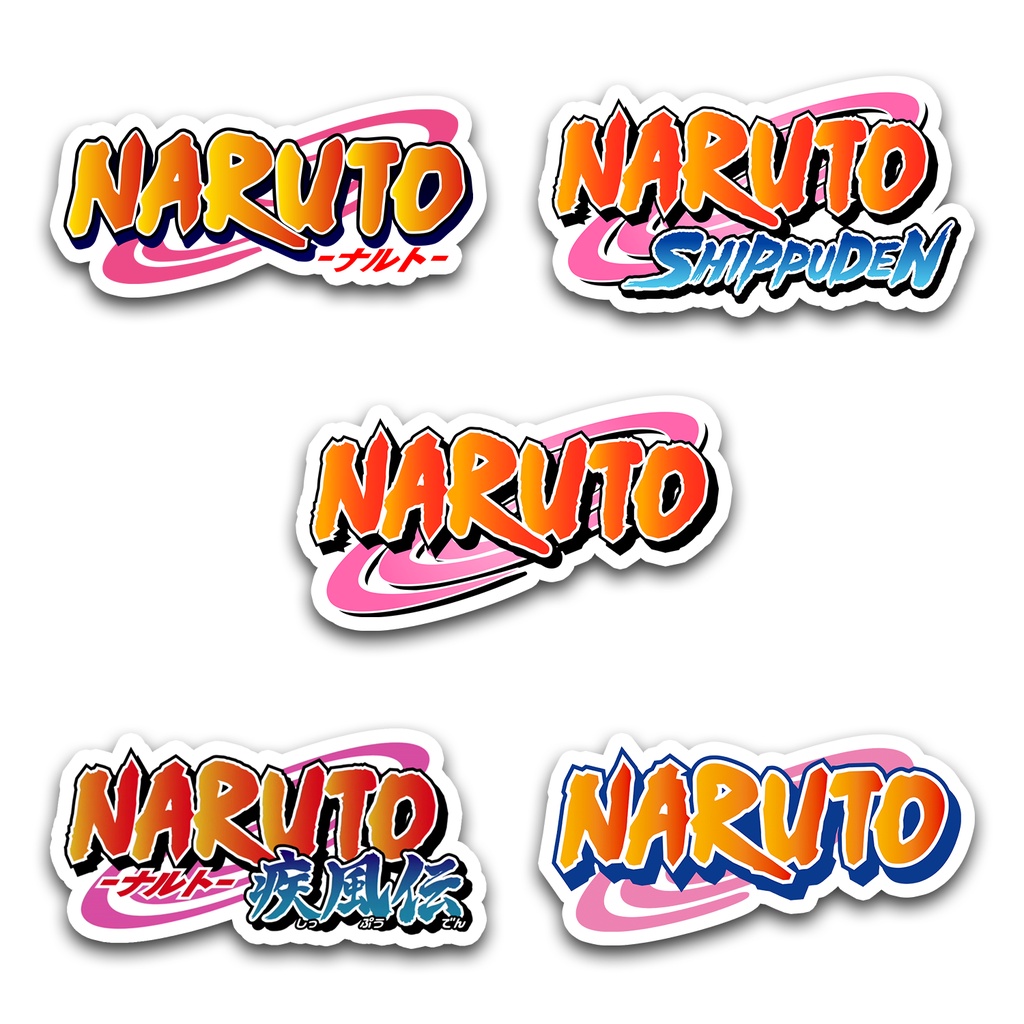 Naruto Logo Vinyl Sticker Shopee Philippines