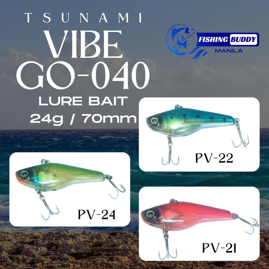 Tsunami Vibe GO-040 Bait Lure 24g / 70mm Fishing Lure