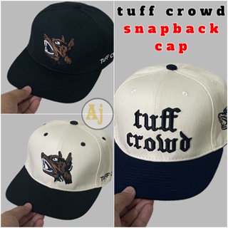 LA Tuff Crowd Black Chris Brown Hat Vintage Cap Snapback