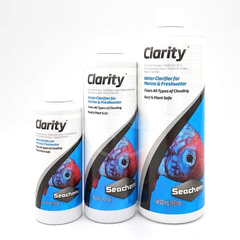 Fish Tank Cleaner Seachem Clarity 500ml - Water Clarifier For Cloudy Fish Tanks & Aquariums Clearwater Reel