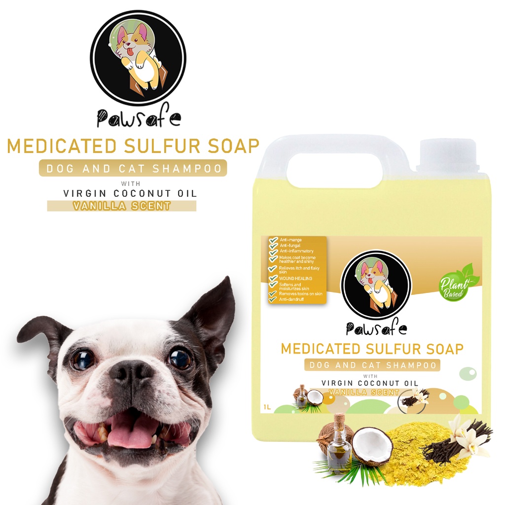 Medicated Sulfur Soap for Dogs and cats Anti mange anti scabies anti dandruff anti fungal Shopee Philippines