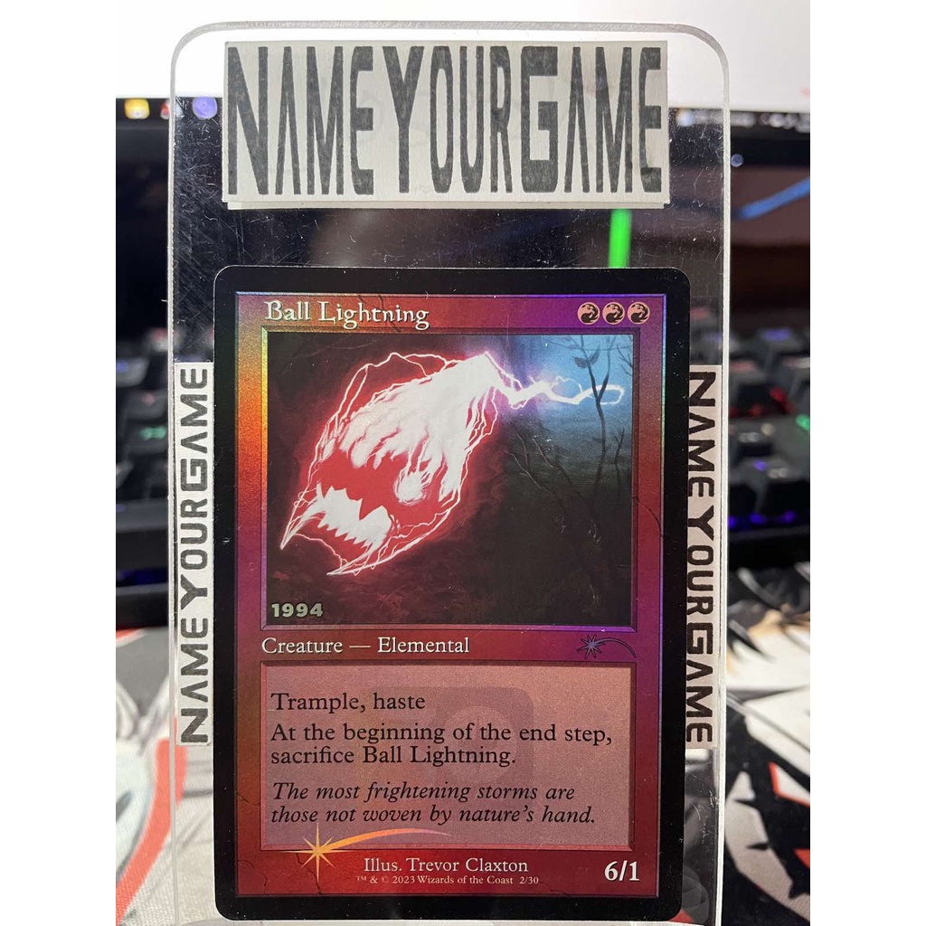 MTG Ball Lightning (Foil) Shopee Philippines
