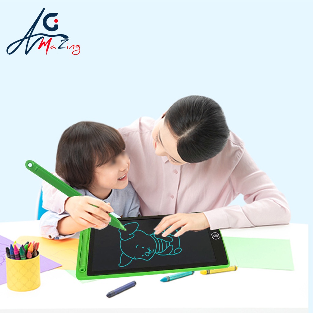 8.5/10/12 inches LCD Smart Board Electronic Drawing Tablet Writing Pad ...