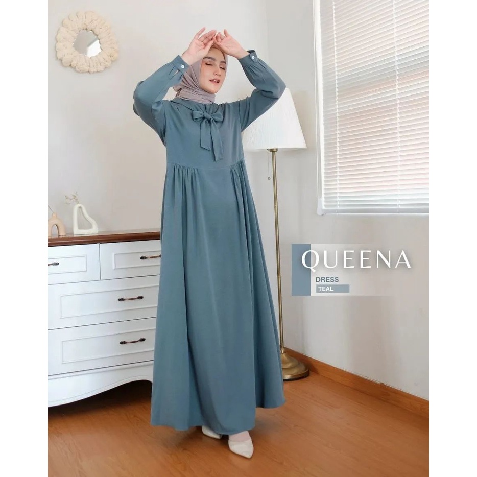 Elegant Premium Rayon Stacking Gamis | Shopee Philippines