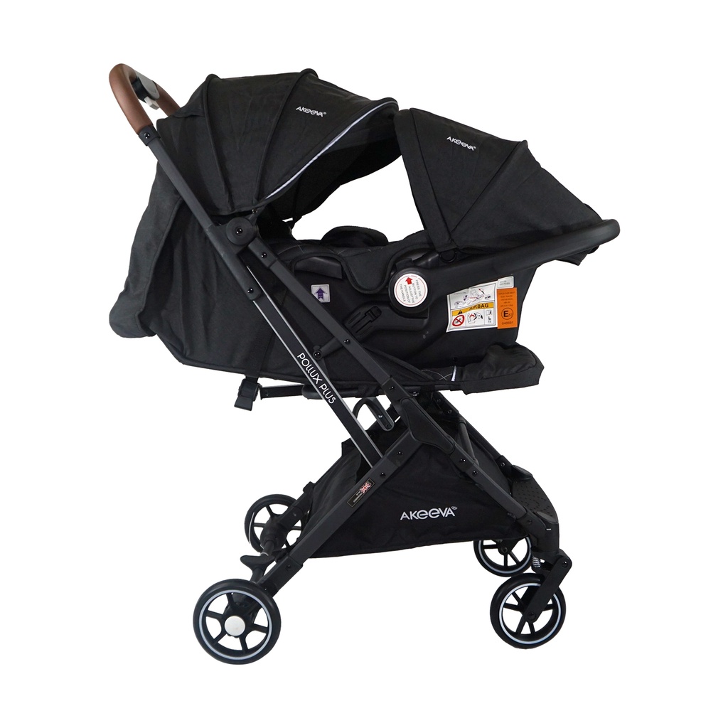 Akeeva Lightweight Travel Stroller w Carseat Travel System Pollux Plus Shopee Philippines