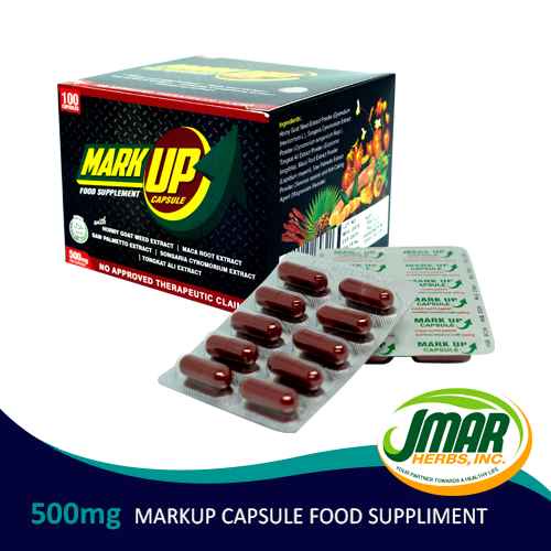 MARK UP FOOD SUPPLEMENT CAPSULE 1 FOIL FOR PROSTATE HEALTH Shopee