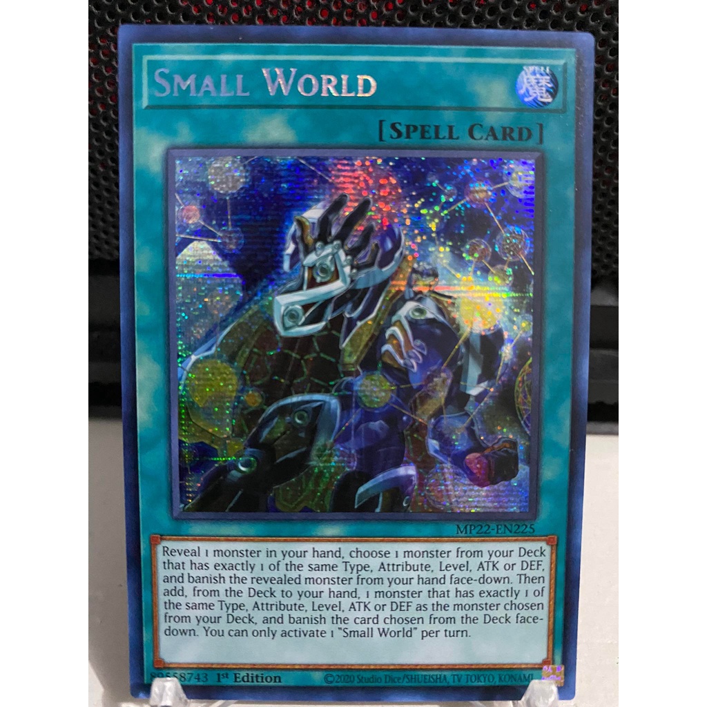 Small World - MP22-EN225 - Prismatic Secret Rare 1st Edition | Shopee  Philippines