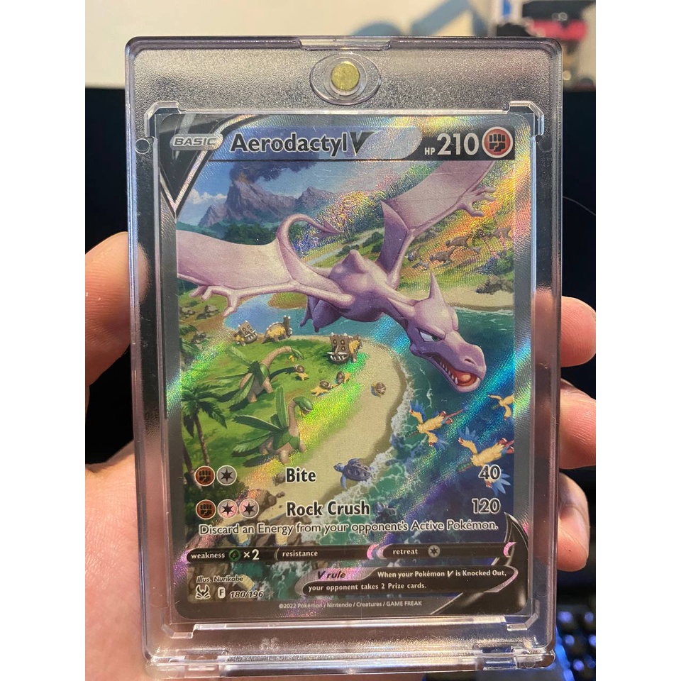 Pokemon TCG Aerodactyl V 180/196 Alternate Art Ultra Rare Shopee