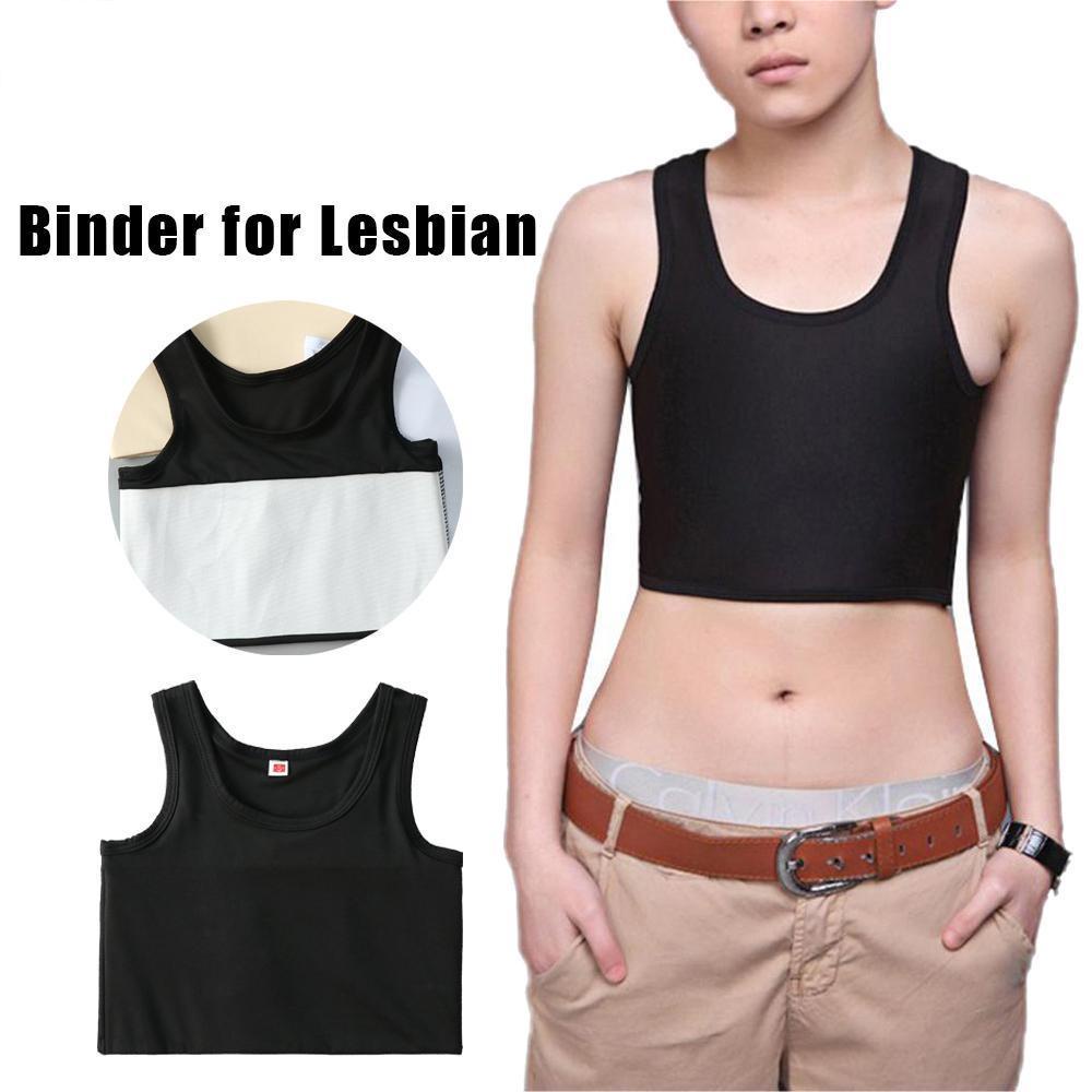 Binder Poitrine élastique Avec Fermeture éclair - Pour Trans FTM, Tomboy, Cosplay - Aplatisseur Poitrine