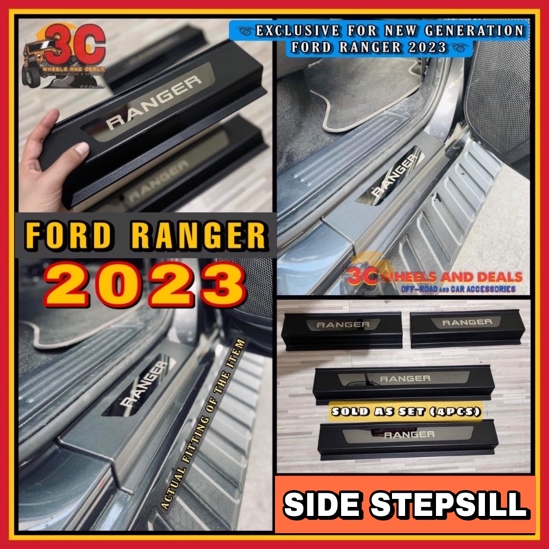 NEXT-GENERATION FORD RANGER 2023 SIDE STEP SILL (FORD RANGER 2023 ...