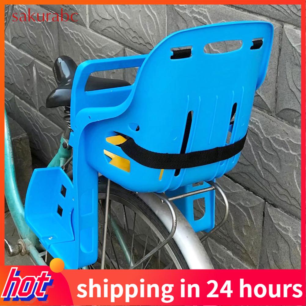Sakurabc Rear Child Bike Seat Bicycle Baby Safety Carrier with Handrail