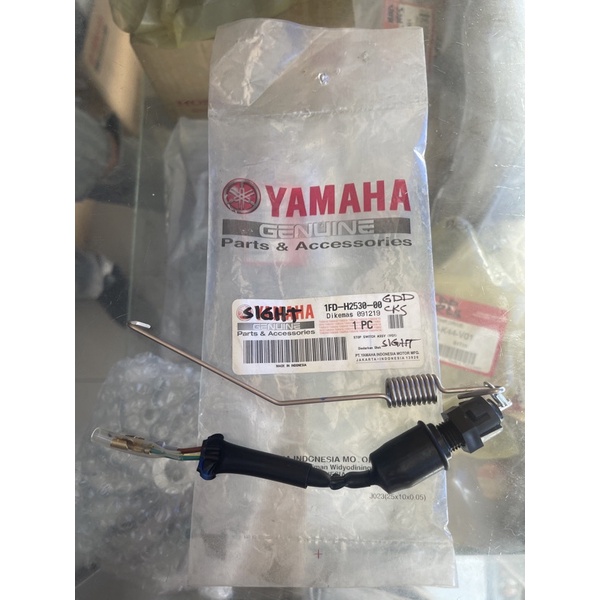 YAMAHA GENUINE PARTS SIGHT STOP SWITCH ASSY REAR (1FDH253000