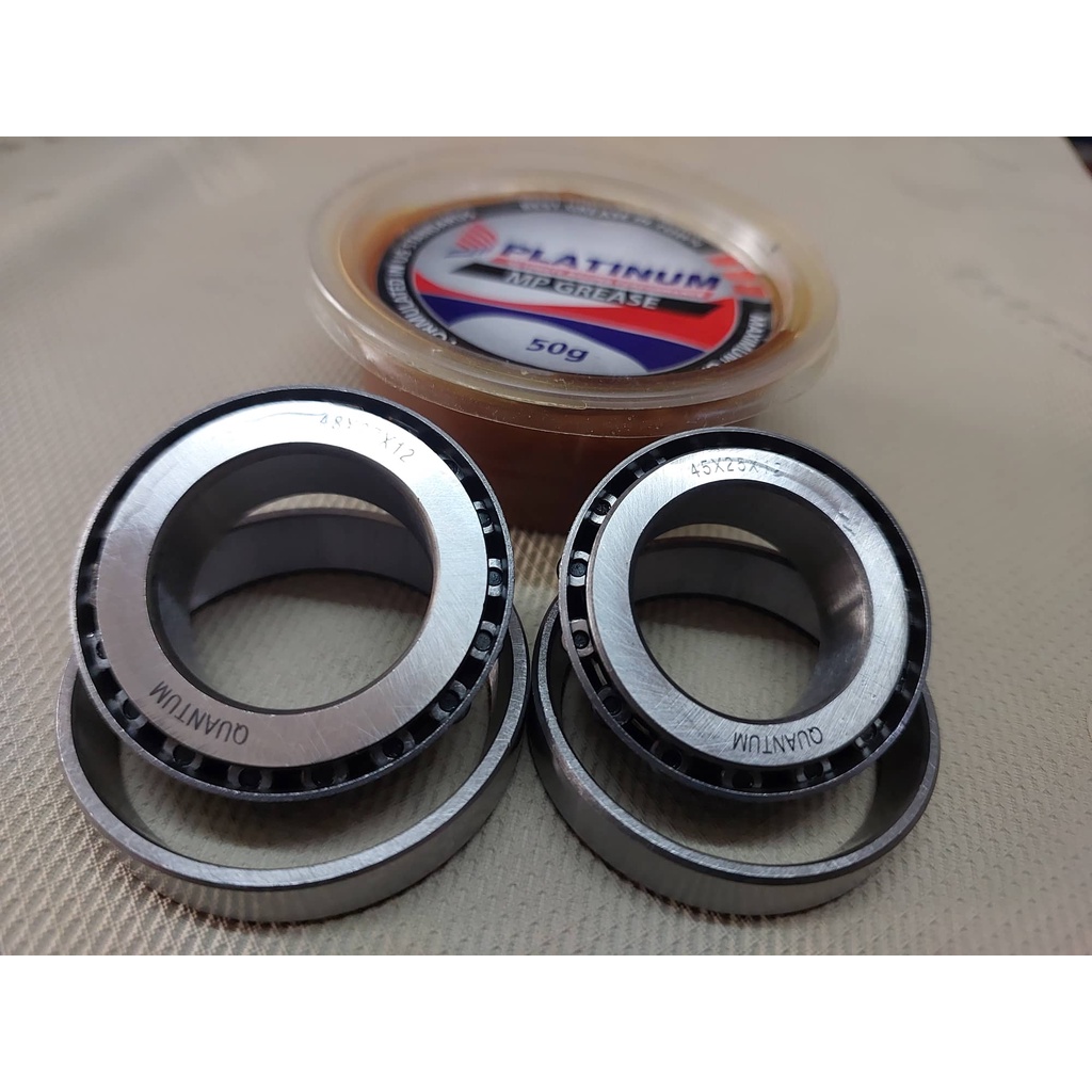 steering knuckle bearing suzuki ts tsr ts125 ts100 set with grease