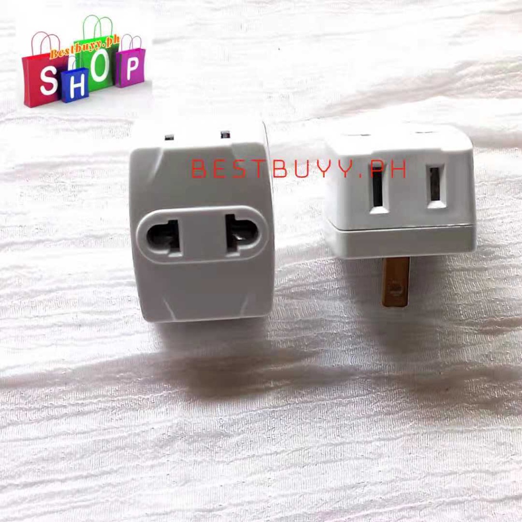 Octopus 3 Way Power Socket Adaptor Universal Flat And Round Hole ...