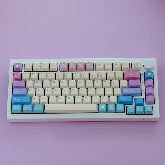 GMK Sunset Keycap, 129 Keys PBT Keycaps Cherry Profile DYE-SUB ...