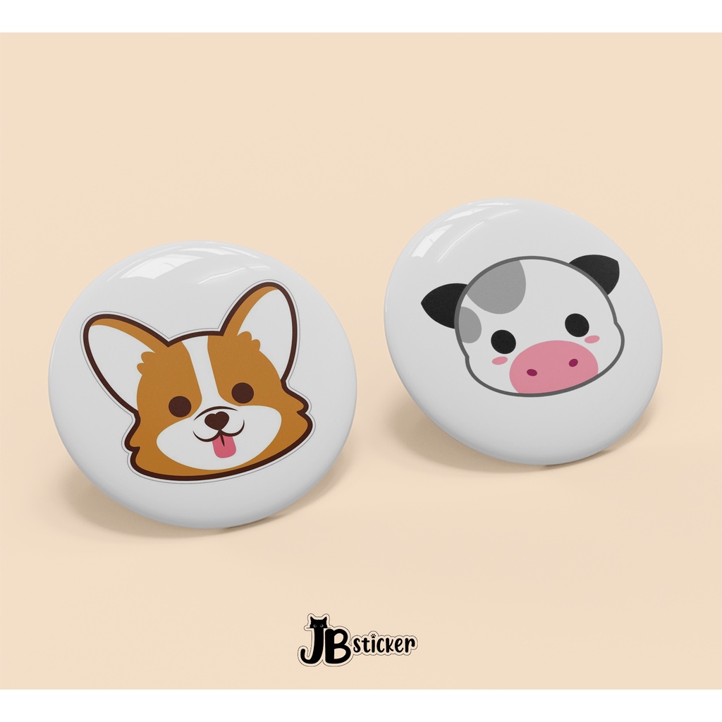 Animals Button Pin, Button Badge | Shopee Philippines