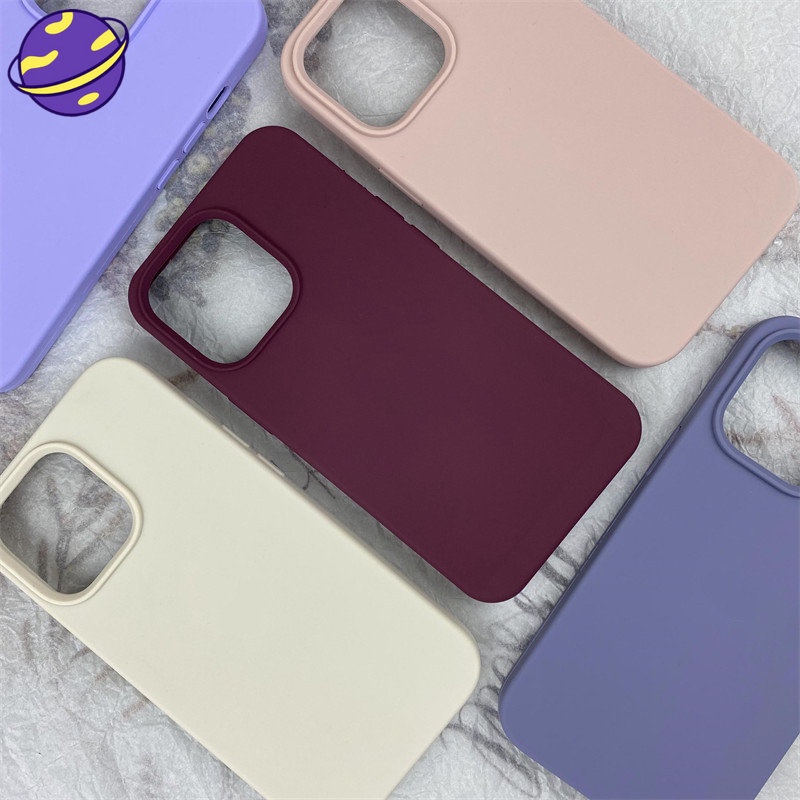 Liquid Silicone Case with Logo Compatible for IPhone 7 8 Plus X XR XS ...