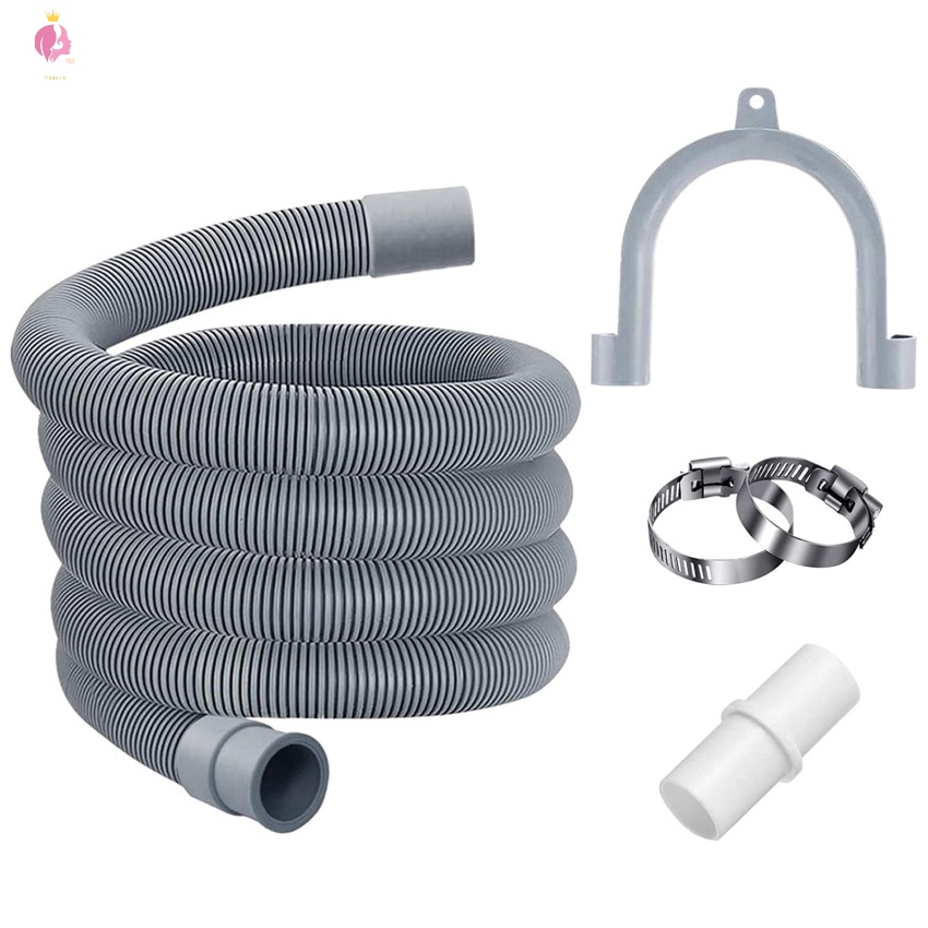Drain hose for tumble dryer, drain hose extension, drain hose washing